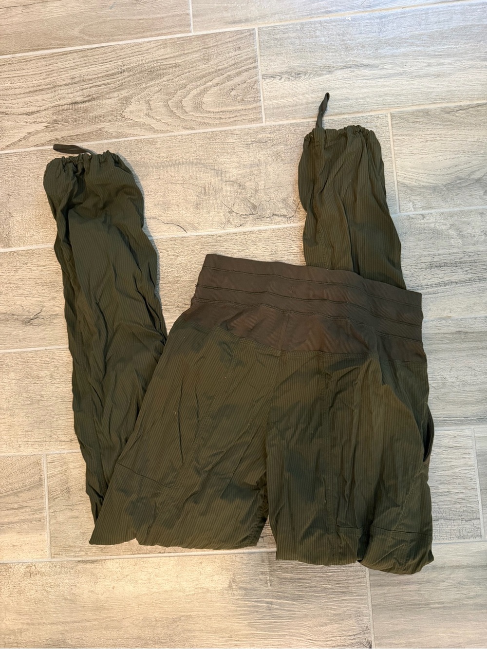 lululemon athletica Olive Green Track Pants